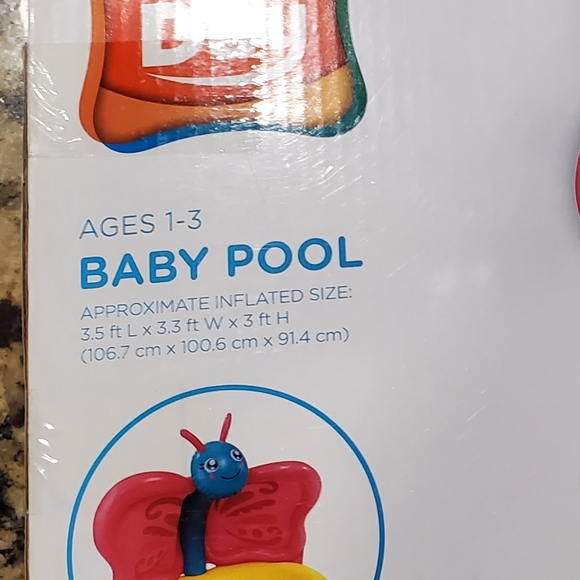 Butterfly baby pool - Picture 6 of 6